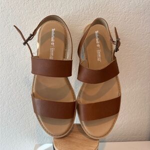 Timberland SensorFlex Leather Sandals Size 9 Brand New